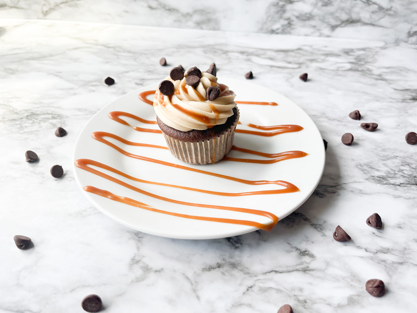 Salted Caramel Chocolate Cupcakes
