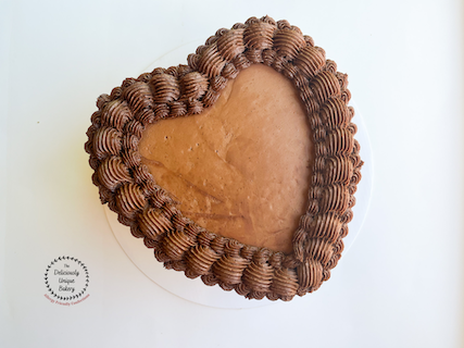 Vintage Heart Cake