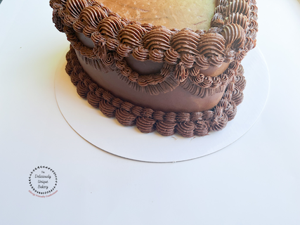 Vintage Heart Cake