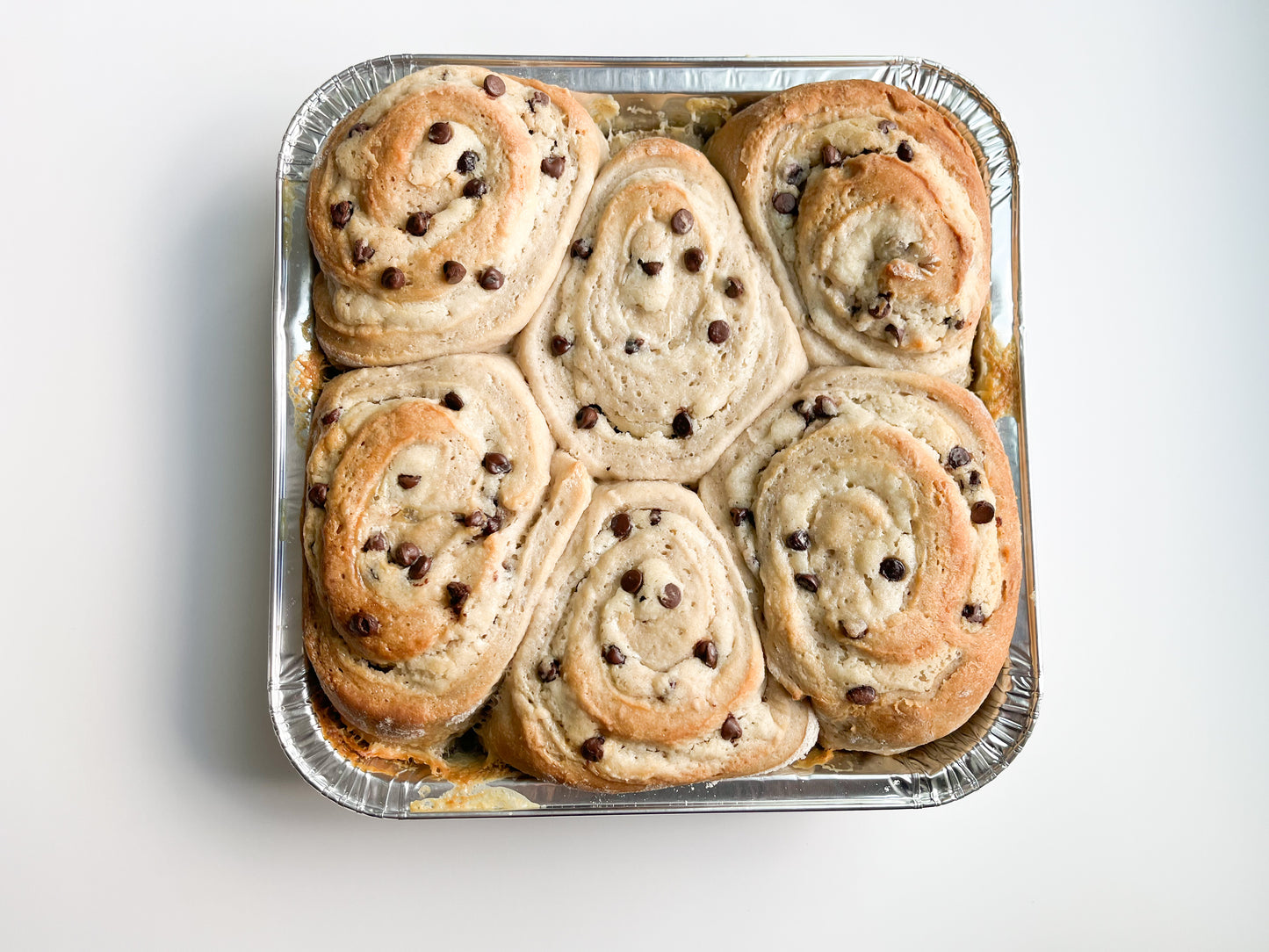 Chocolate Chip Cookie Dough Rolls