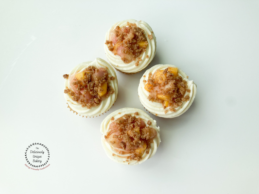 *Limited Time* Peach Pie Cupcakes