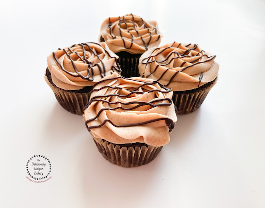 Sugar Free Peanut Butter Cup Cupcakes