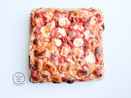 Tomato, Mozzarella, & Basil Focaccia