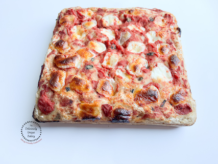 Tomato, Mozzarella, & Basil Focaccia