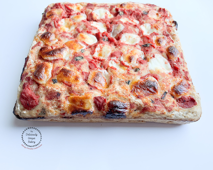 Tomato, Mozzarella, & Basil Focaccia