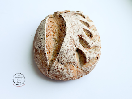 *Improved* Rosemary & Roasted Garlic Sourdough Bread